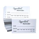 Cartões de Lembrete de Consulta RXBC2011 Pacote com 100 Unidades 8,9x5,1 cm