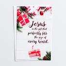 Cartões de Natal Dayspring Jesus Is the Gift 50 KJV com envelopes