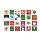 Cartões De Natal Para Crianças 24 Peças Mini Cartões De Bênção Para O Ano Novo Cartões De Presente