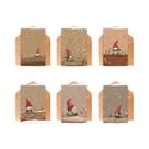Cartões De Natal Red Hat 12 Peças 6 Envelopes 6 Cartões Ou 24 Peças 12 Envelopes 12 Cartões
