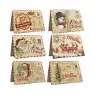 Cartões De Natal Vintage Com Envelopes, 12 Peças, Cartões De Férias De Natal Cartões De Natal Vintage Com Envelopes, 12 Peças, Cartões De Férias De Natal