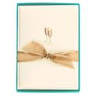Cartões de notas Graphique Pink Champagne La Petite Presse com envelopes