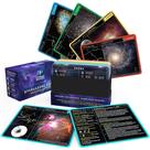 Cartões de observação de estrelas, catálogo Messier, kit de exploração do céu noturno