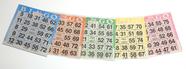 Cartões de papel de bingo American Games 1000 cartões (200 livros)