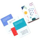 Cartões de reflexão Holstee Deck com mais de 100 perguntas