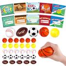 Cartões Dia dos Namorados + 30 Mini Bolas Esportivas para Crianças