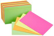 Cartões Flash Amazon Basics (300 Unidades) - Pautados 8x13cm