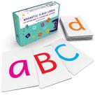 Cartões flash de alfabeto magnético Attractivia Big ABC 52 letras