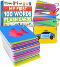 Cartões flash THE BAMBINO TREE 100 First Words com animais, comida