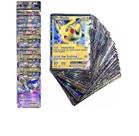 Cartões Pokémon, 100 peças, arte completa do estilo TCG raro Holo EX