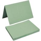 Cartões Toperd Pacote com 50 Unidades 10x15 cm Dobráveis Verde-Sálvia
