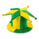 Cartola Chapéu Do Brasil Bobo Da Corte Para Torcida Copa Do Mundo Verde E Amarelo