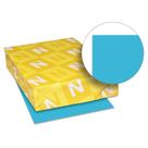 Cartolina Neenah Paper 22721, cor: 65 libras, azul lunar, 250 folhas