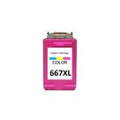 Cartucho 667XL Color Compatível P/ 2374 2376 2774 2776 13 ml