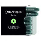 Cartucho Caneta Tinteiro Caran dAche Delicate Green