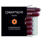 Cartucho Caneta Tinteiro Caran dAche Eletric Orange