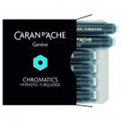 Cartucho Caneta Tinteiro Caran dAche Hipnotic Turquoise