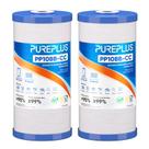 Cartucho de filtro de água PUREPLUS 5 mícrons 10x4,5 para GE 2Pack