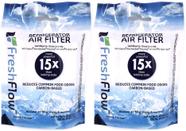 Cartucho de filtro de ar Fresh Flow W10311524 para Whirlpool, pacote com 2