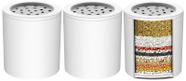 Cartucho de filtro de chuveiro Cobbe 20 Stage 3 Pack para água dura