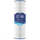 Cartucho de filtro para piscina Grefilt CC150 compatible con Pentair Clean & Clear 150