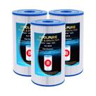 Cartucho de Filtro para Piscina POOLPURE Tipo B para Intex 29005E (Paquete de 3)