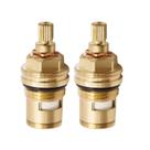 Cartucho de haste cerâmica Saihisday G1/2" BSP 20 estrias Cartucho de haste cerâmica Saihisday G1/2" BSP 20 estrias