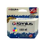 Cartucho de Tinta 122XL Colorido Compativel Para Deskjet 1000 J110a 2000 J210a 2050 J510a 3050 J610a
