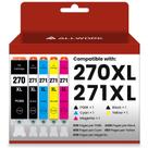 Cartucho de tinta ALLWORK 270 271 compatível com Canon PGI-270XL CLI-271XL