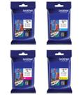 Cartucho de tinta Brother LC3017 (LC-3017) de alto rendimento, pacote com 4