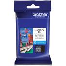 Cartucho de tinta Brother LC3017C de alto rendimento ciano 550 páginas