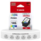 Cartucho de tinta Canon CL146XL color P/ MG2410 MG2510 MG2910 MG3010