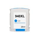 Cartucho de Tinta Ciano Compatível com HP 940XL 940 C4907AL C4907AB para 8000 8000WL 8500 8500W 28ml