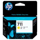 Cartucho de Tinta Comp 711 CZ132A Amarelo Plotter T120 T520