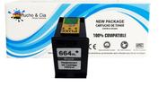 Cartucho de tinta compatível 664xl preto f6v31a 14ml Cartucho de tinta compatível 664xl preto f6v31a 14ml