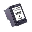 Cartucho de Tinta Compatível 667XL Preto BK Ollix 14ml