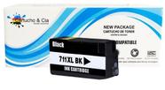 Cartucho de Tinta Compatível 711XL Preto CZ133A 75ml