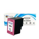 Cartucho de tinta compatível 901xl cc656ab colorido j4580 j4680 j4660 j4500 12m