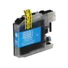 Cartucho de tinta compatível brother lc505c 505xl mfcj200 j105 j100 ciano professional quality 15ml