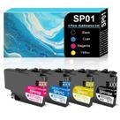 Cartucho de tinta DMAOCO SP01 kit com 4 unidades para impressora SP-1 Cartucho de tinta DMAOCO SP01 kit com 4 unidades para impressora SP-1