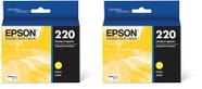 Cartucho de tinta Epson 220 DuraBrite Ultra Yellow T220420-S x2 Cartucho de tinta Epson 220 DuraBrite Ultra Yellow T220420-S x2