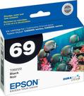 Cartucho de tinta Epson 69 DuraBrite Ultra Black para vários modelos
