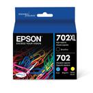 Cartucho de tinta EPSON 702 DuraBrite de Ultra Alta Capacidade T702XL-BCS