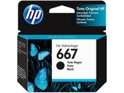 Cartucho de Tinta HP 667 Preto 3YM79L 3YM79AL 3YM79AB