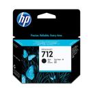 Cartucho de Tinta HP 712 Preto 3ED70A Plotter T250 5HB06A
