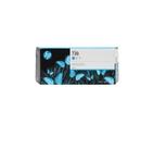 Cartucho de Tinta HP 738 Ciano PLUK 300ML 676M6A Cartucho de Tinta HP 738 Ciano PLUK 300ML 676M6A