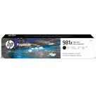 Cartucho de tinta HP 981X PageWide de alto rendimento preto L0R12A