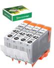 Cartucho de tinta NEXTPAGE CLI42 cinza claro, pacote com 4 unidades para Canon