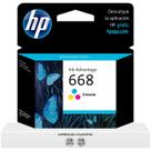Cartucho De Tinta НР 668 Color Original 7FP36VL