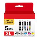 Cartucho de tinta para impressora Ankink Compatible 250 251 XL Canon